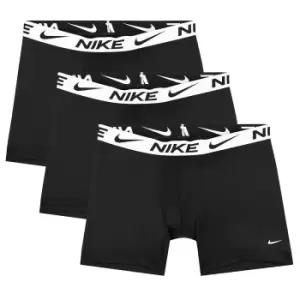 Image of Nike Boxer Brief 3Pk, Silver/Black, Male, Sleep - & Underwear, 0000KE1157