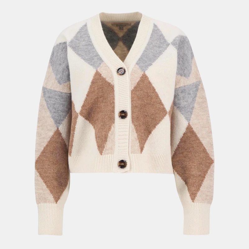 Image of Barbour Silvia Cardigan Multi female 16 (XL)