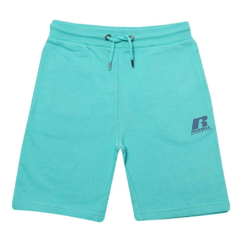 Image of Russell Athletic R Logo Shorts - Blue Blue 9 - 10 Years