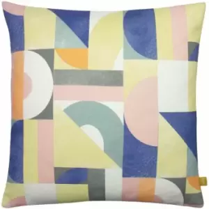 Image of Furn Mikalo Recycled Cushion Cover (43cm x 43cm) (Multicoloured) - Multicoloured