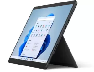 Image of Microsoft Surface Pro 8, Intel Core i7-1185G7, 16GB RAM, 256GB SSD, 13" 2880 x 1920 Touchscreen, Intel Iris Xe, Windows 10 Pro, Graphite (Commerc