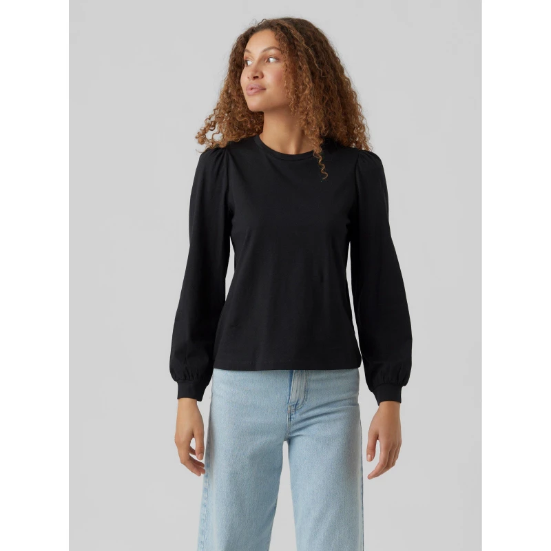 Image of Vero Moda VM Knitted Pullover - Black 8