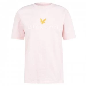 Image of Lyle and Scott Archive T Shirt - Rosewater