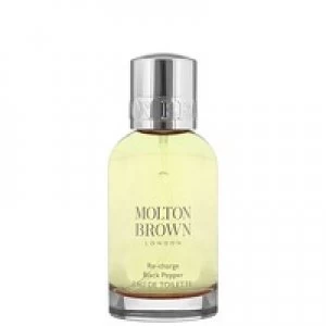 Image of Molton Brown Re-Charge Black Pepper Eau de Toilette For Him 50ml