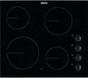 Image of Zanussi ZHRN640K 4 Zone Electric Ceramic Hob