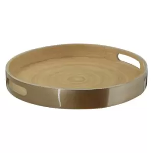 Image of Premier Housewares Kyoto Small Tray - Gold