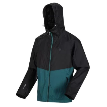 Image of Regatta Pack it Pro Waterproof Jacket - Blk/PacficGr