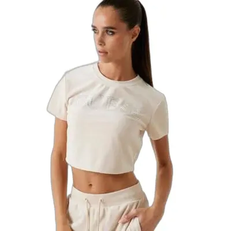 Image of Guess Womens T-Shirt Guess Couture Noir Female L