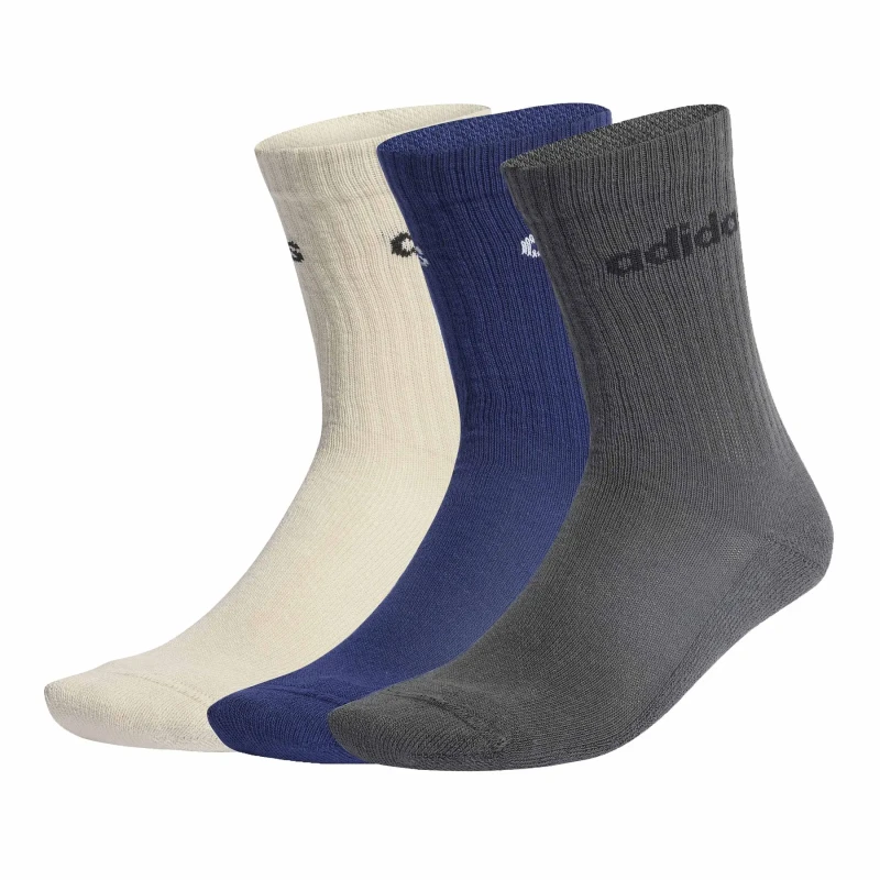 Image of Adidas Mid-calf socks adidas (x6) Beige Unisex 34/36