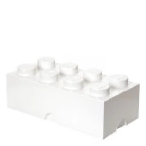 Image of LEGO Storage Brick 8 - White