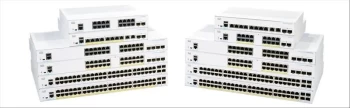 Image of Cisco Business CBS350-8FP-E-2G-UK - 350 Series - 8 Port Managed Switch