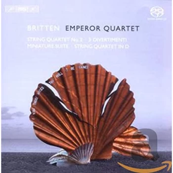 Image of Emperor Qt - Benjamin Britten: String Quartet No. 2/3 Divertimenti/... CD