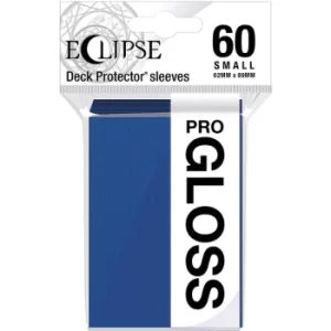 Image of Ultra Pro Eclipse Gloss Pacific Blue Small Deck Protector Sleeves (60 Sleeves)