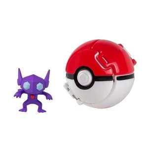 Image of Pokemon Ultimate Throw N Pop Sableye And Poke Ball