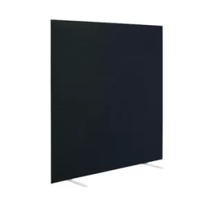 Image of Floor Standing Screen 1600x25x1800mm Black KF90979