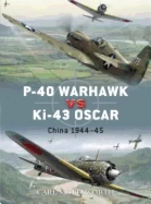 Image of p 40 warhawk vs ki 43 oscar china 194445