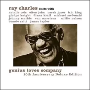 Image of Ray Charles - Genius Loves Company 10th Anniversary CD Album - Used