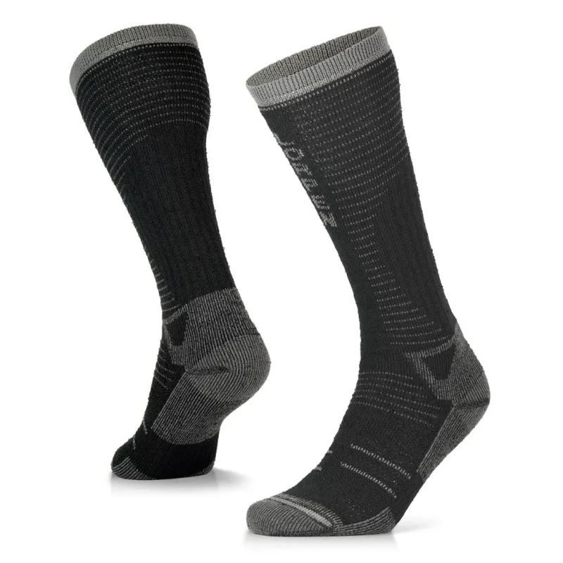 Image of Hiking Socks Lorpen Ptho Pro Trek Heavyweight Overcalf Noir Unisex 38/42