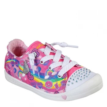 Image of Skechers Twinkle Junior Trainer - Pink