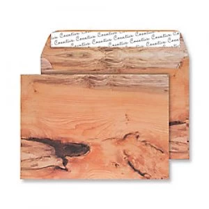 Image of Creative Senses Natural Finish Coloured Envelopes C5 Peel & Seal 162 x 229mm Plain 135 gsm Planed Yew Pack of 125
