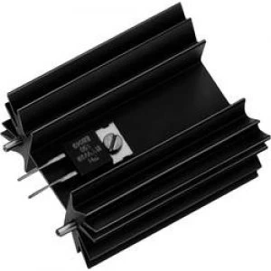 Image of Pin heat sink 4 CW L x W x H 50 x 42 x 25mm TO 220 SOT 32 F