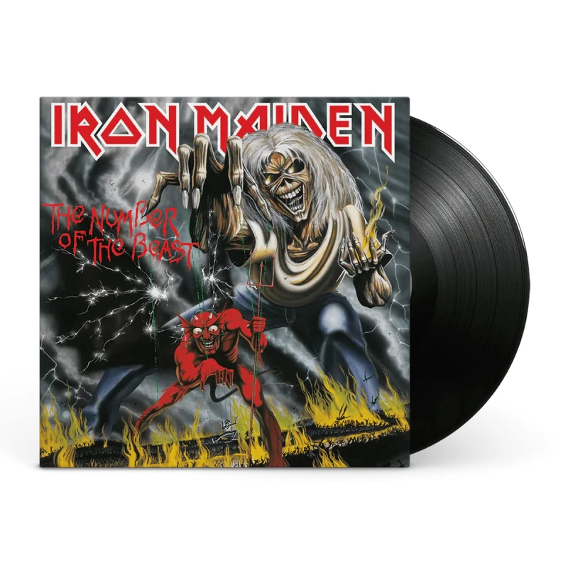 Image of Iron Maiden The Number Of The Beast - 180 Gram Remastered - Sealed 2024 UK vinyl LP 5054197784309