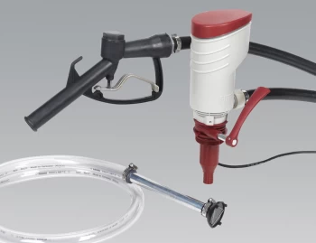 Image of Sealey TP97230 Diesel & Fluid Transfer Pump Portable 230V