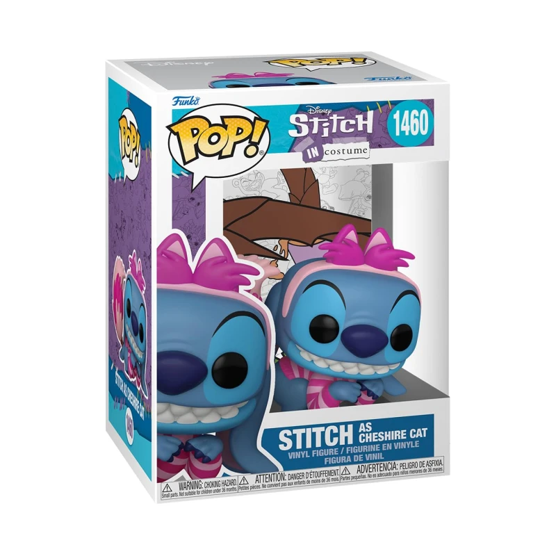 Image of Lilo & Stitch Stitch Costume - Stitch as Cheshire Cat Vinyl Figurine 1460 Funko Pop! multicolour Onesize Unisex
