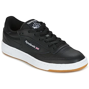 Image of Reebok Classic CLUB C 85 C mens Shoes Trainers in Black,6,1.5 kid,2.5,4.5,7.5,8,8.5,9,9.5,10