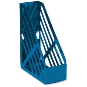 Image of 5 Star Office Magazine Rack File Foolscap Blue