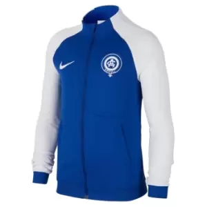 Image of Nike Atletico Madrid Academy Pro Anthem Jacket Junior - Blue