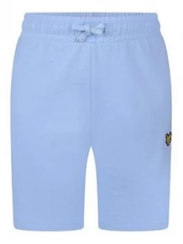 Image of Lyle & Scott Boys Classic Jog Shorts - Chambray Blue