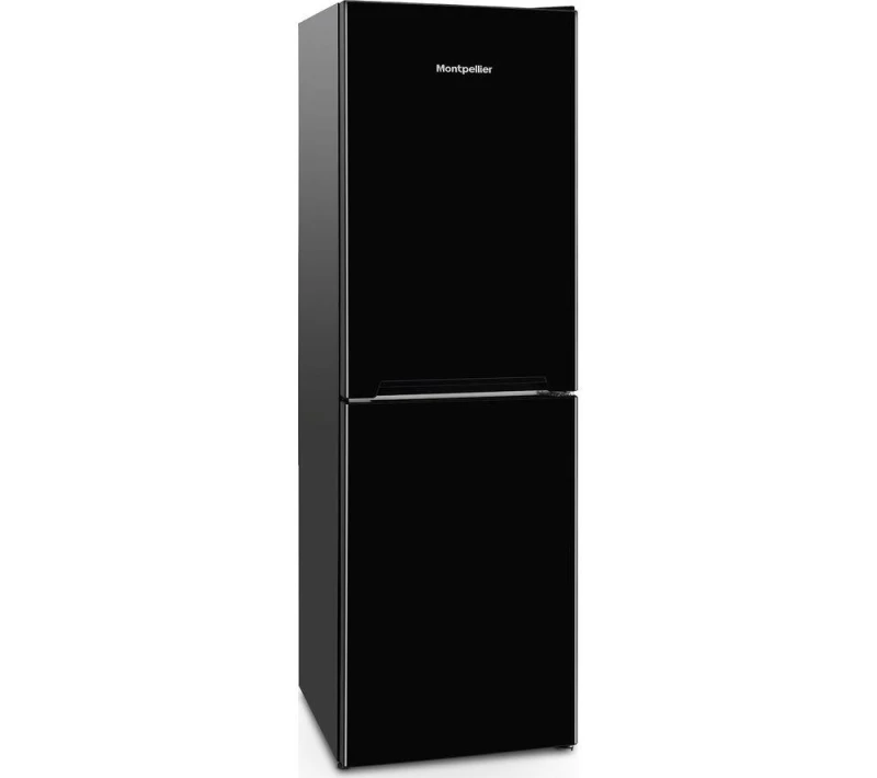 Image of Montpellier MLF1770EK 50/50 Fridge Freezer - Black 5060617984860