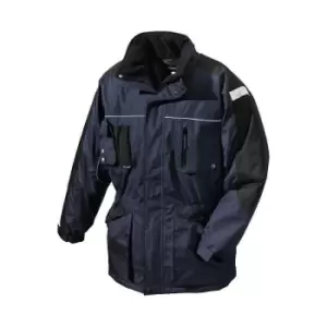 Image of Blouson d'hiver AALBORG taille S marine/noir TEXXOR