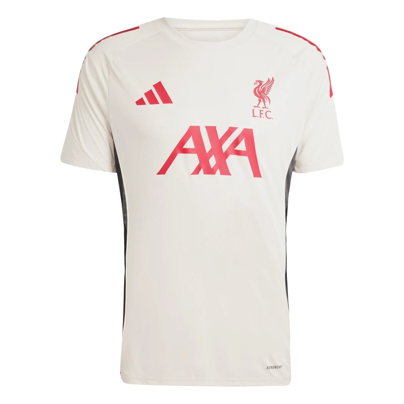 Image of adidas Liverpool Training Shirt 2025 2026 Adults White male M