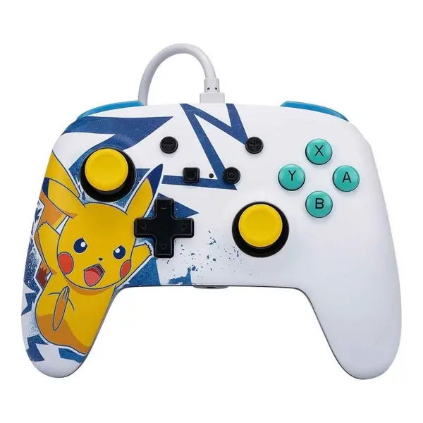 Image of PowerA PowerA Enhanced Wired Controller For Nintendo Switch - Pikachu High Voltage NSGP0041-01