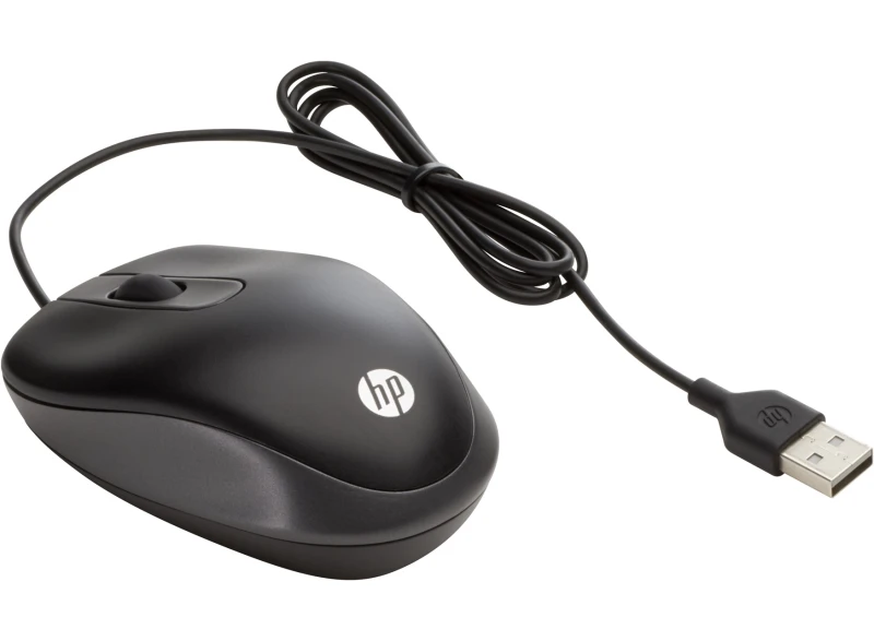 Image of HP USB Travel mouse Ambidextrous USB Type-A Optical 1000 DPI