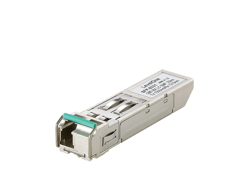 Image of LevelOne 1.25Gbps Single-mode BIDI SFP Transceiver. 20km. TX 1550nm /