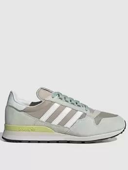 Image of adidas Originals ZX 500 - Green/White, Size 6, Men