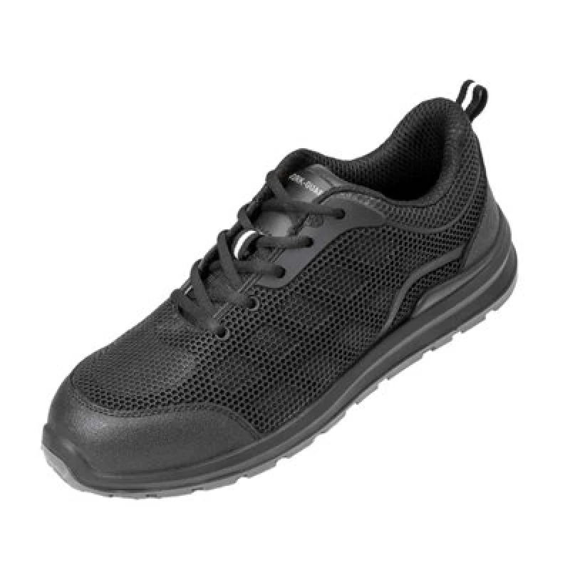 Image of Result Result Men Work-Guard All Black Safety Trainers Size: 3 Black 3 Male 5059269221447