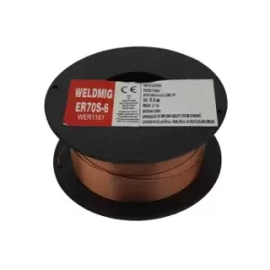 Image of Mild Steel Mig Wire - 0.8mm - 0.7kg - WLD00105 - Weldfast