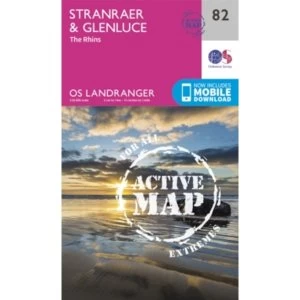 Image of Stranraer & Glenluce by Ordnance Survey (Sheet map, folded, 2016)