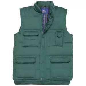 Image of Portwest Mens Shetland Bodywarmer (S414) / Jacket (M) (Bottle Green)