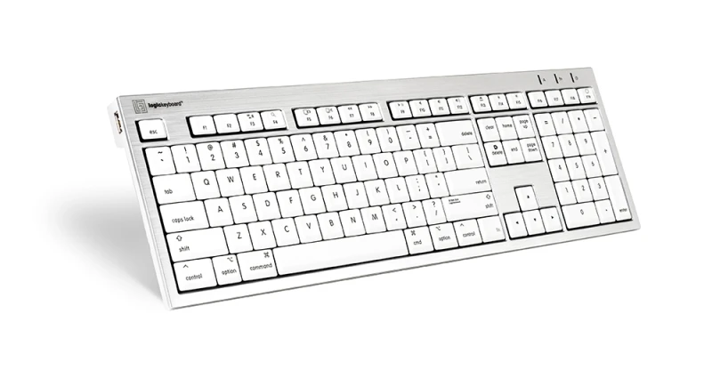 Image of Logickeyboard SKB-CWMU-UK keyboard Office USB QWERTY UK English Silver