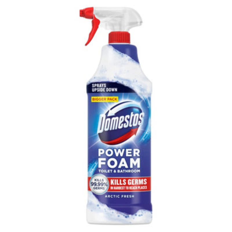 Image of Domestos Power Foam Ocean Fresh Toilet Cleaner, 650G