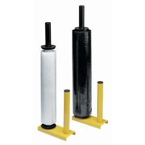 Image of Stretch Wrap 34 Micron 400mm x 200m Clear Cast Pack of 6 Rolls