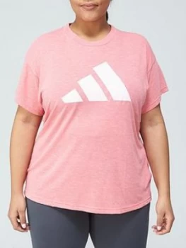 Image of Adidas Plus Winners 2.0 T-Shirt - Pink