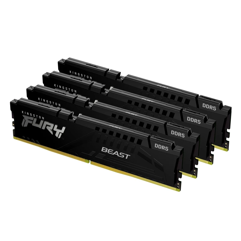 Image of Kingston FURY Beast 128GB (4x32GB) 5600MT/s DDR5 Memory Kit