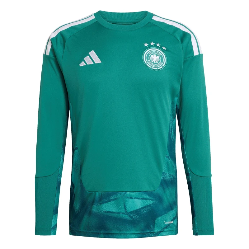 Image of adidas Germany Goalkeeper Shirt World Cup 2026 Mens Green/White male M