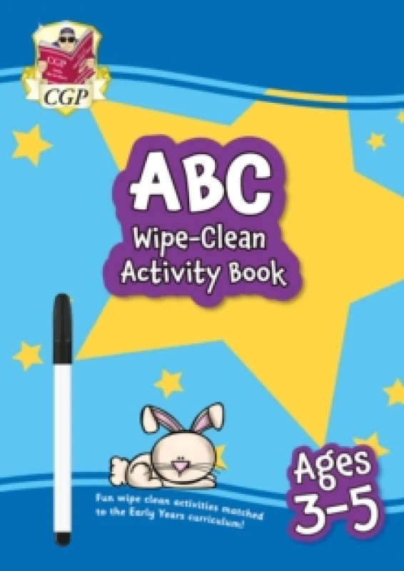 Image of ABC Wipe-Clean Activity Book for Ages 3-5 (with pen) Multiple-component retail product, part(s) enclose